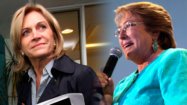 Así serán los cierres de campaña de Bachelet y Matthei