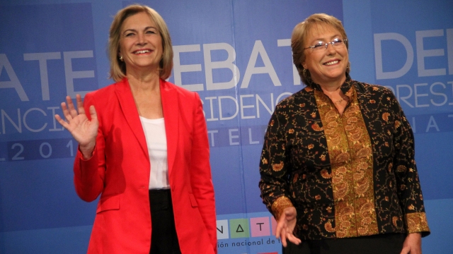 Las frases del último debate entre Bachelet y Matthei