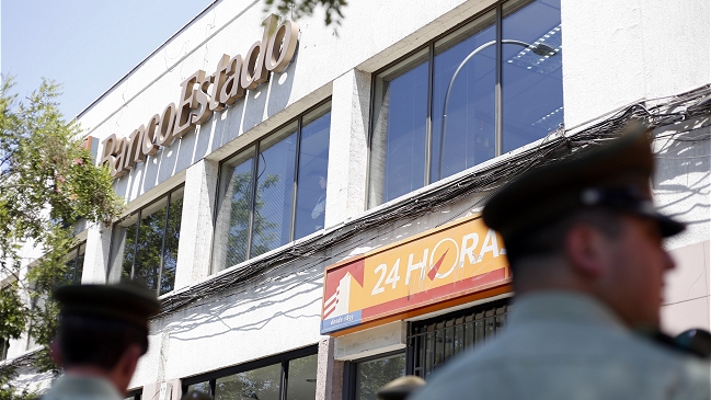 Delincuente murió en frustrado asalto a una sucursal bancaria en Pudahuel