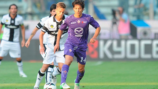 Matías Fernández fue titular en goleada de Fiorentina