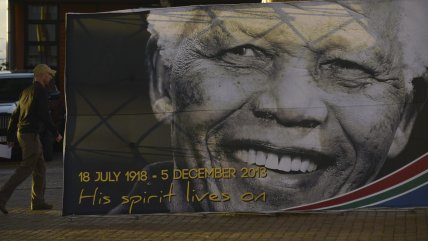 Sudáfrica dice adiós a Nelson Mandela