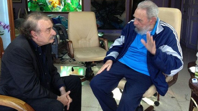 Fidel Castro reapareció después de ocho meses