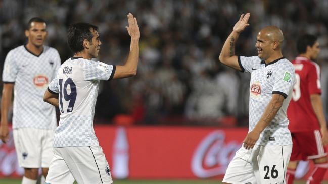 Suazo aportó un tanto en goleada de Monterrey por el Mundial de Clubes