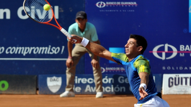 Jorge Aguilar cayó en la final del Futuro de San Felipe ante Yoshihito Nishioka