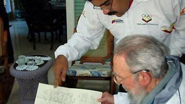 Fidel Castro y Nicolás Maduro se reunieron en Cuba