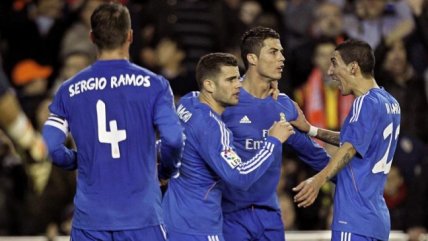 Real Madrid derrotó a Valencia en el cierre de la fecha 17 en España