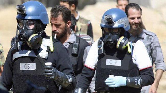 Ya hay ruta para trasladar las armas químicas sirias