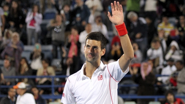 Novak Djokovic revalidó su título en Abu Dhabi