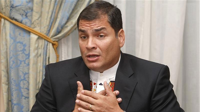 Rafael Correa asistirá a la investidura de Michelle Bachelet como Presidenta