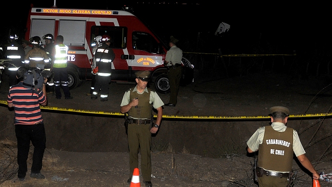Avioneta capotó cerca del aeródromo Chacabuco de Colina