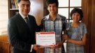 Puntaje nacional de Matemáticas recibió beca municipal