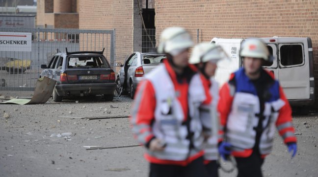 Explosión de bomba de la II Guerra Mundial mató a un operario alemán