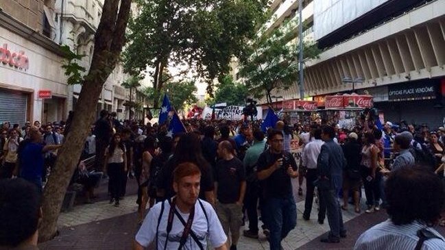 Marcha para conmemorar muerte de Matías Catrileo terminó con incidentes