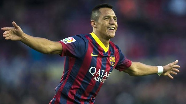 Alexis Sánchez fue genio y figura en goleada de FC Barcelona en la liga española