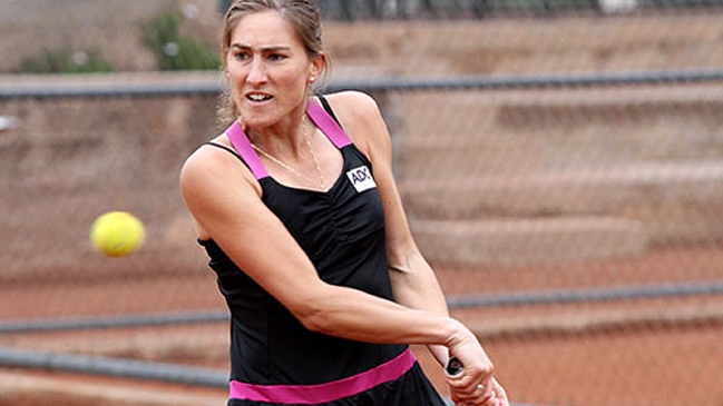 Tenistas chilenas tuvieron un lunes de alzas en la WTA