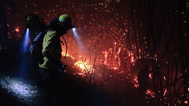 Incendios forestales: Levantan alerta roja en Viña y Valparaíso