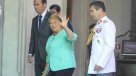 Michelle Bachelet se reúne con Sebastián Piñera en La Moneda