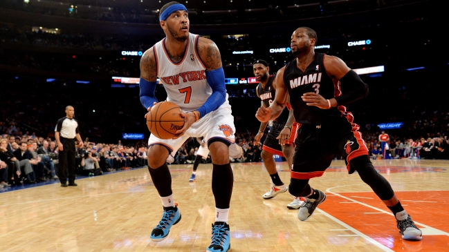New York Knicks doblegó a Miami Heat en al NBA