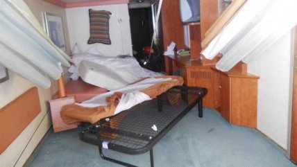 El interior del Costa Concordia a dos años de su naufragio