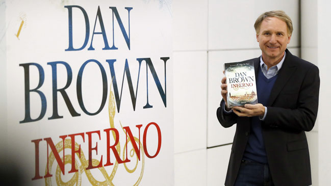 Dan Brown confesó que es víctima de vértigo