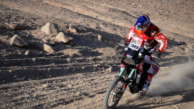 Jeremías Israel se retiró del Dakar 2014