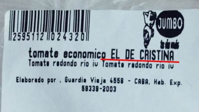 Revuelo por etiquetado de tomates 
