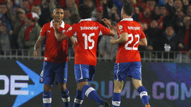 Chile inició el 2014 en el puesto 15 del ranking FIFA