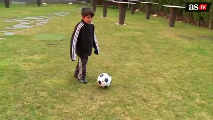 El "Messi de las nieves" se probó en Real Madrid