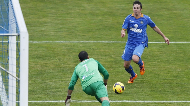 Claudio Bravo fue titular en igualdad de Real Sociedad ante Getafe