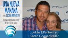 Karen Doggenweiler y Julián Elfenbein adelantaron detalles de su conducción en Olmué