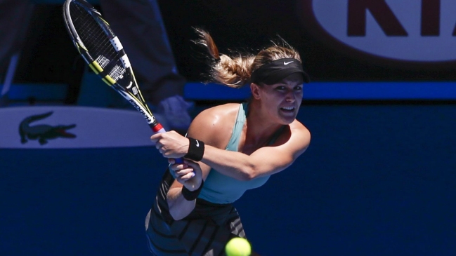 Eugenie Bouchard, primera canadiense en alcanzar las semifinales en Australia