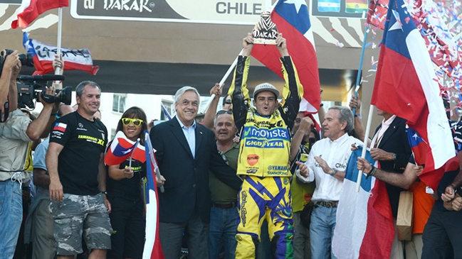 Presidente Sebastián Piñera recibió a Ignacio Casale en La Moneda