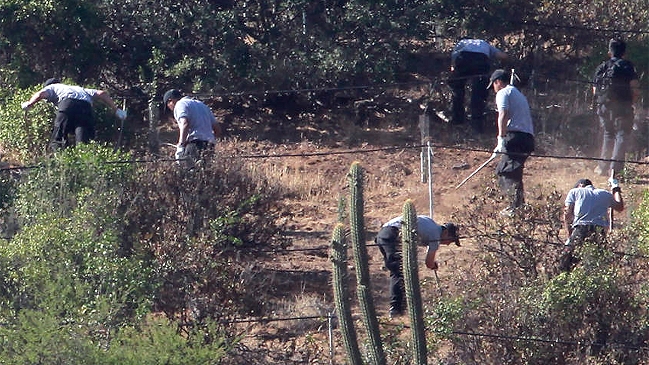 PDI: El lugar del hallazgo del presunto cuerpo de Bastián Bravo 