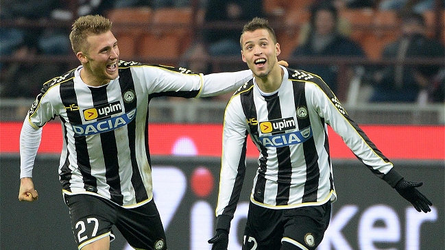 Udinese derribó a AC Milan y le eliminó de la Copa Italia