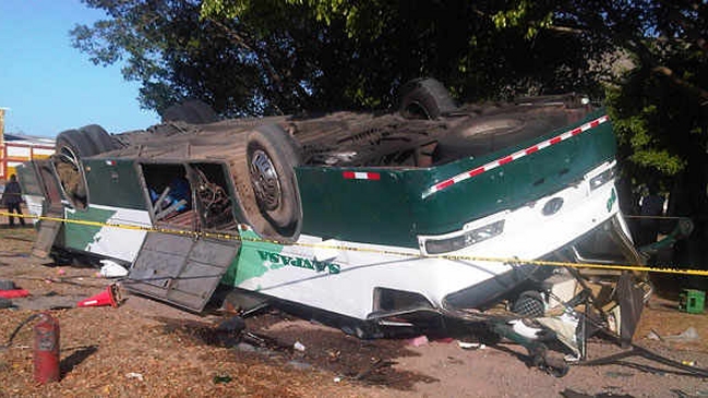 Al menos 21 muertos dejó un accidente de autobús en Turquía