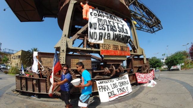 Incidentes dejaron en suspenso mesa de trabajo por el paro portuario