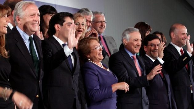 Michelle Bachelet presenta a su Gabinete