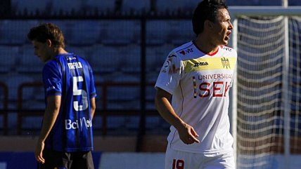 Gustavo Canales se inscribió con el gol del triunfo de U. Española sobre Huachipato