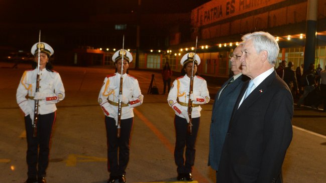 Piñera llegó a Cuba abogando por la 