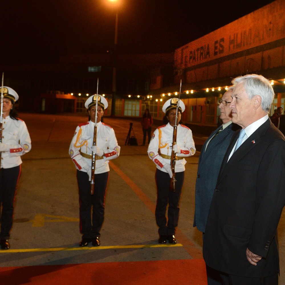 Piñera llegó a Cuba abogando por la 