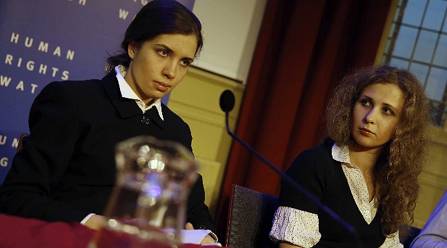 Pussy Riot insta a Holanda a denunciar la situación derechos humanos en Rusia