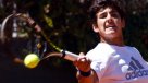 Christian Garín entrenó para su debut en el ATP de Viña del Mar