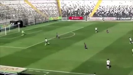   El tremendo error del arquero de la filial de Colo Colo ante Iberia 