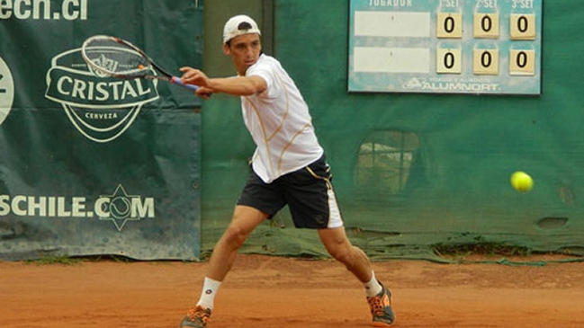 Cristóbal Saavedra perdió en octavos de final del Futuro Argentina 2
