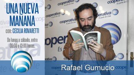 Rafael Gumucio habló de su libro en el que expresa el amor por su abuela