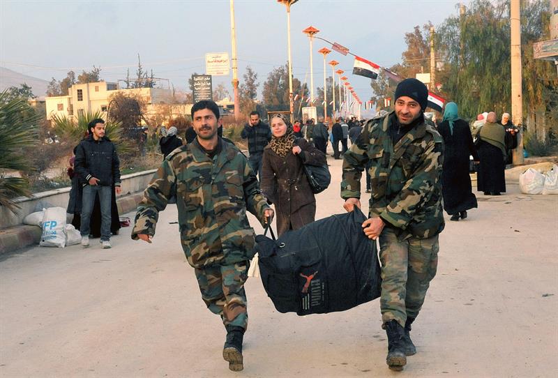 Bombardeos dejan 14 muertos en Siria