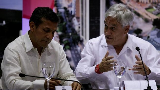Humala aseguró que le dijo a Piñera que el 