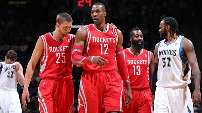 Los Rockets entraron en racha de la mano de Dwight Howard