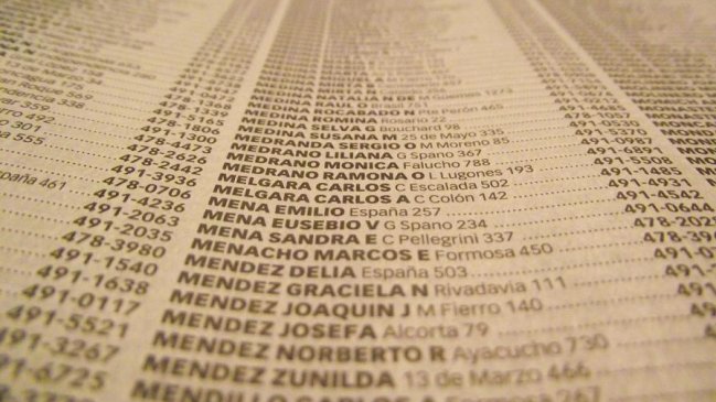 Subtel anunció fin de las guías telefónicas