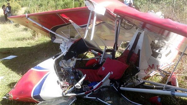 Locutor radial resultó herido tras capotar su avioneta